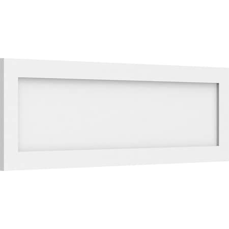 Ekena Millwork Cornell Flat Panel Decorative Wall Panel, 38"W x 12"H x 5/8"P WALP38X12X062CNL